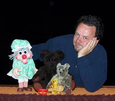 Peter and a bear